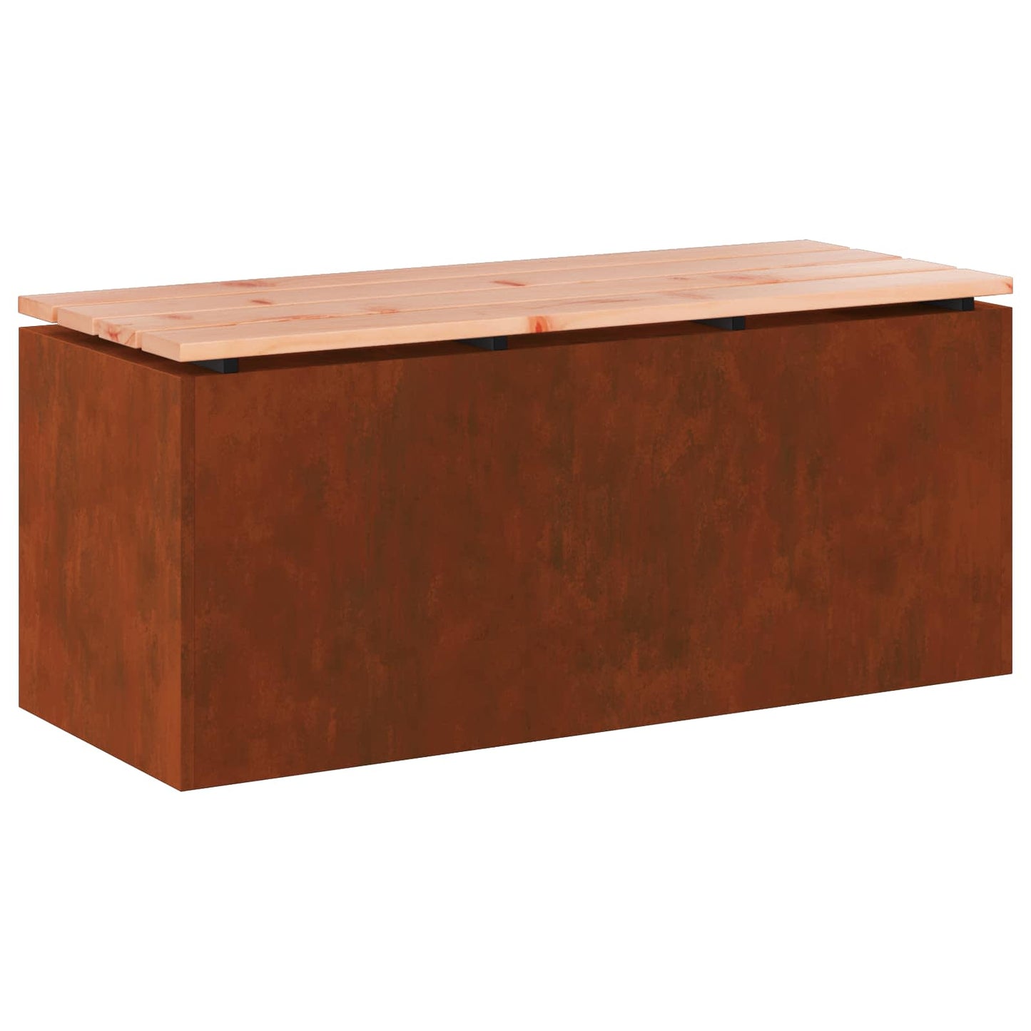 vidaXL Παγκάκι κήπου Σκ rusty 100 x 40 x 43 εκ
