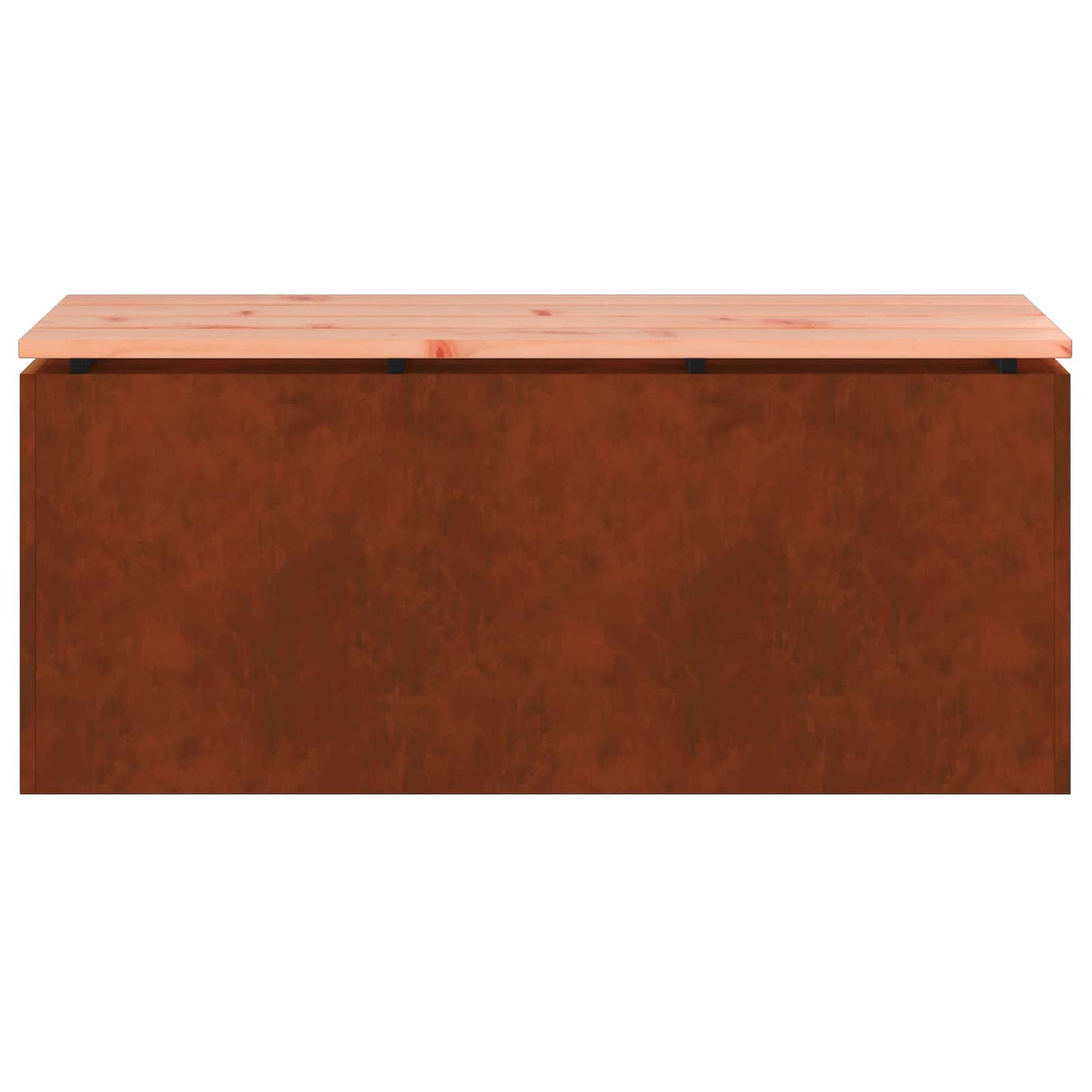 vidaXL Παγκάκι κήπου Σκ rusty 100 x 40 x 43 εκ