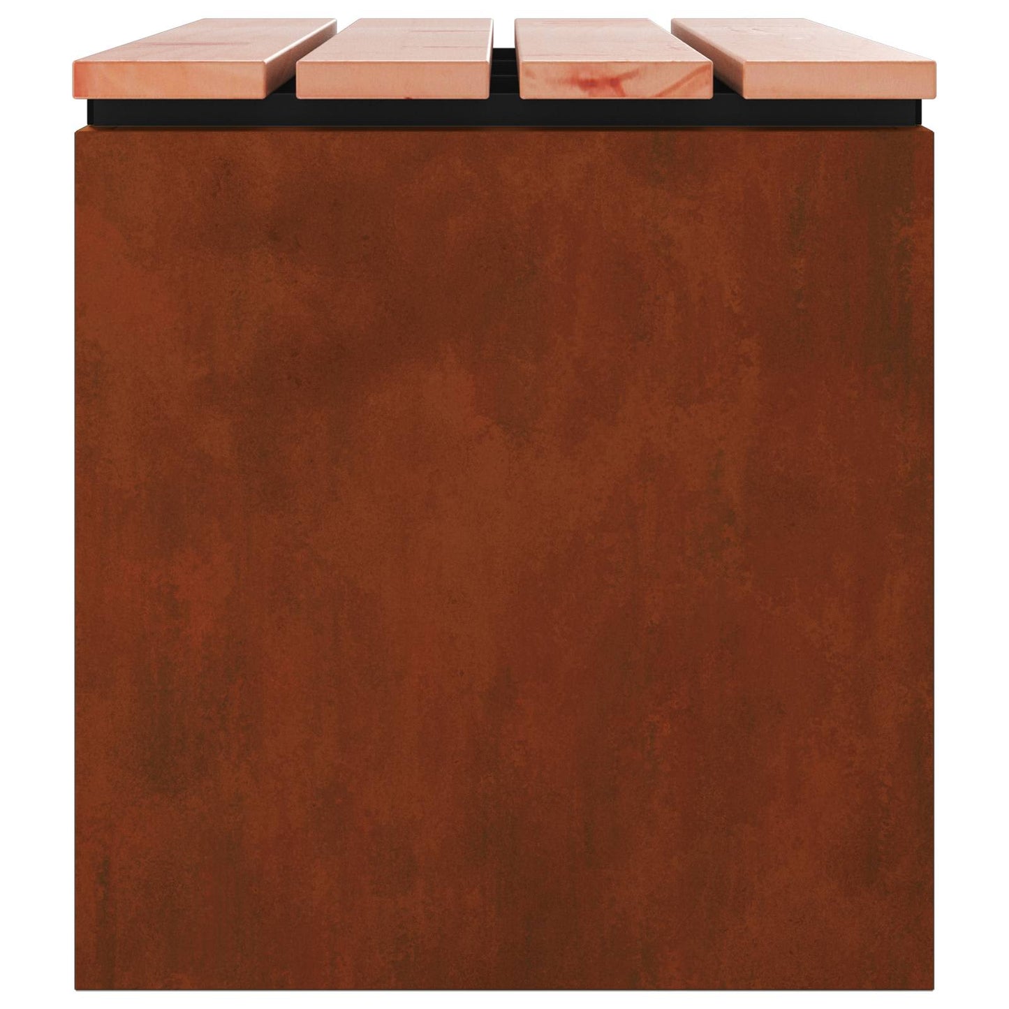 vidaXL Παγκάκι κήπου Σκ rusty 100 x 40 x 43 εκ