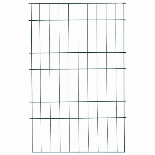 vidaXL Σετ φράχτη για λιμνούλες 8 pcs Πράσινο 50 x 80 cm Ατσάλι