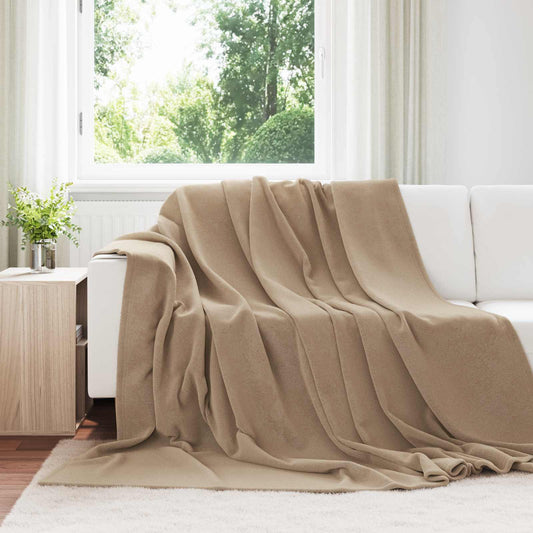 vidaXL Ριχτάρια 6 pcs Καμηλοπάρδαλη 240 x 270 εκ. Μαλλί