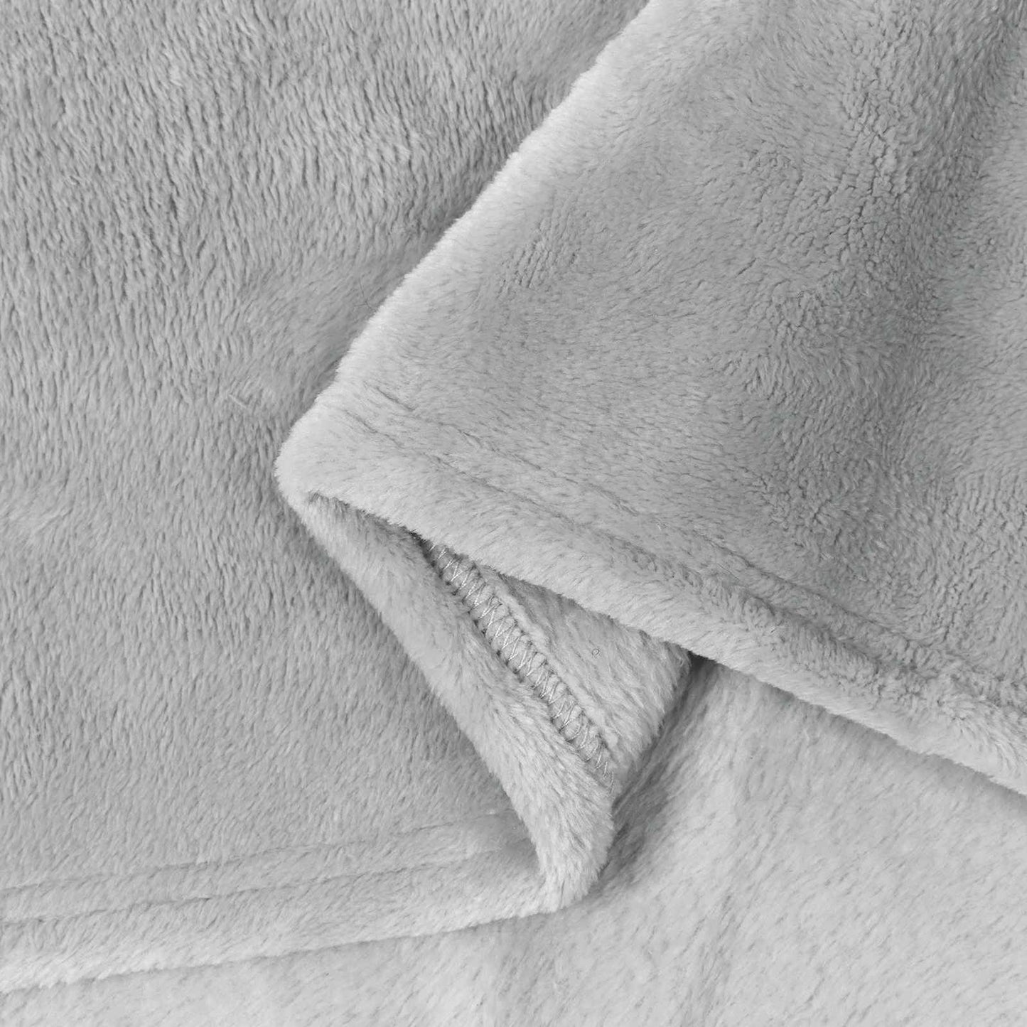 vidaXL Ριχτάρια 6 pcs Γκρι 240 x 270 εκ. Μαλλί
