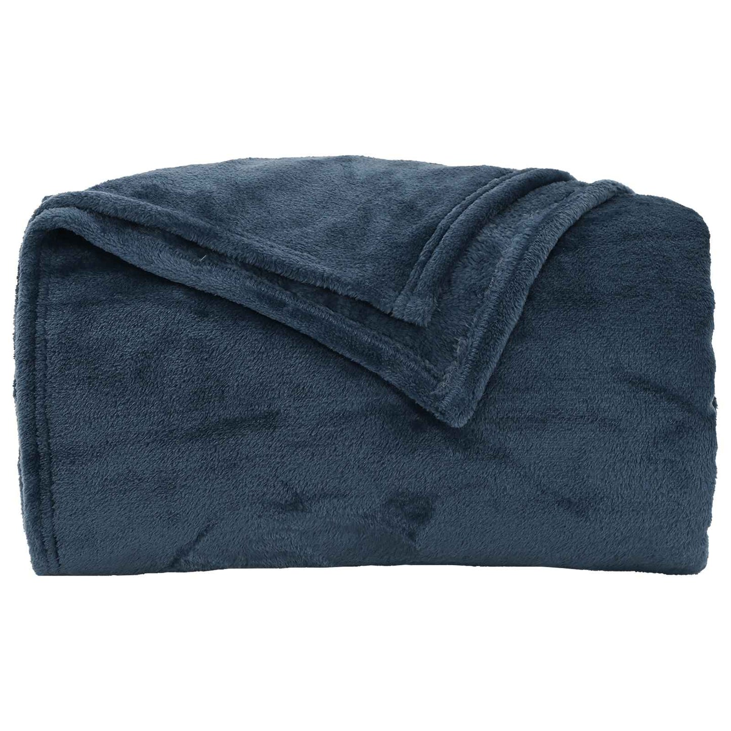 vidaXL Ριχτάρια 6 pcs Σκούρο μπλε 220 x 240 cm Μαλλί