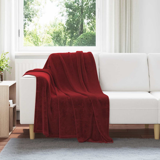 vidaXL Ριχτάρια 6 pcs Βεραμάν Κόκκινο 130 x 150 cm Μαλλί