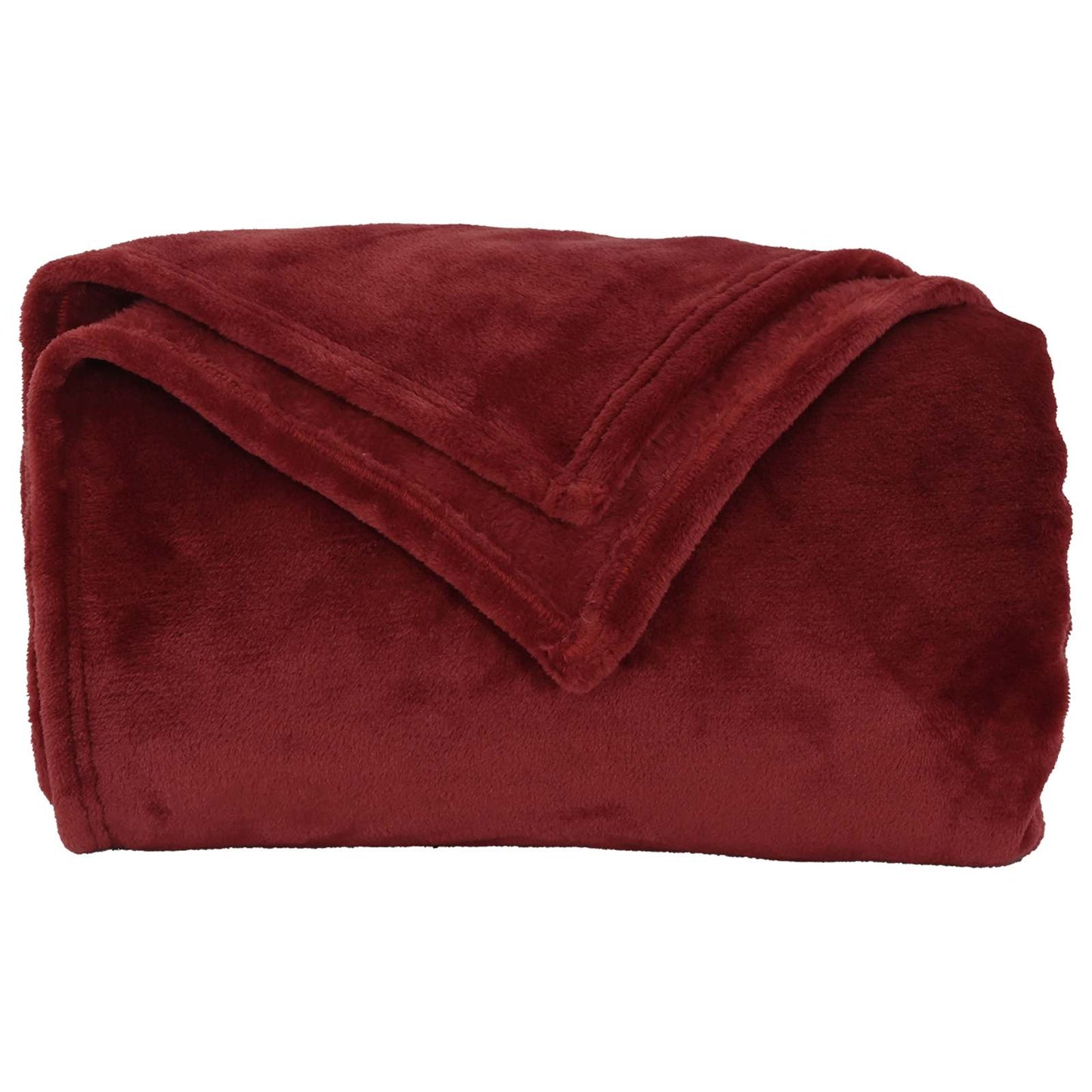 vidaXL Ριχτάρια 6 τμχ. Βεραμάν Κόκκινο 240 x 270 εκ. 10.11 kg Μαλλί