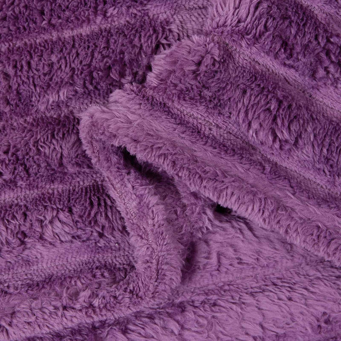 vidaXL Ριχτάρι Μοβ 150 x 130 εκ 0.51 kg Μαλλί