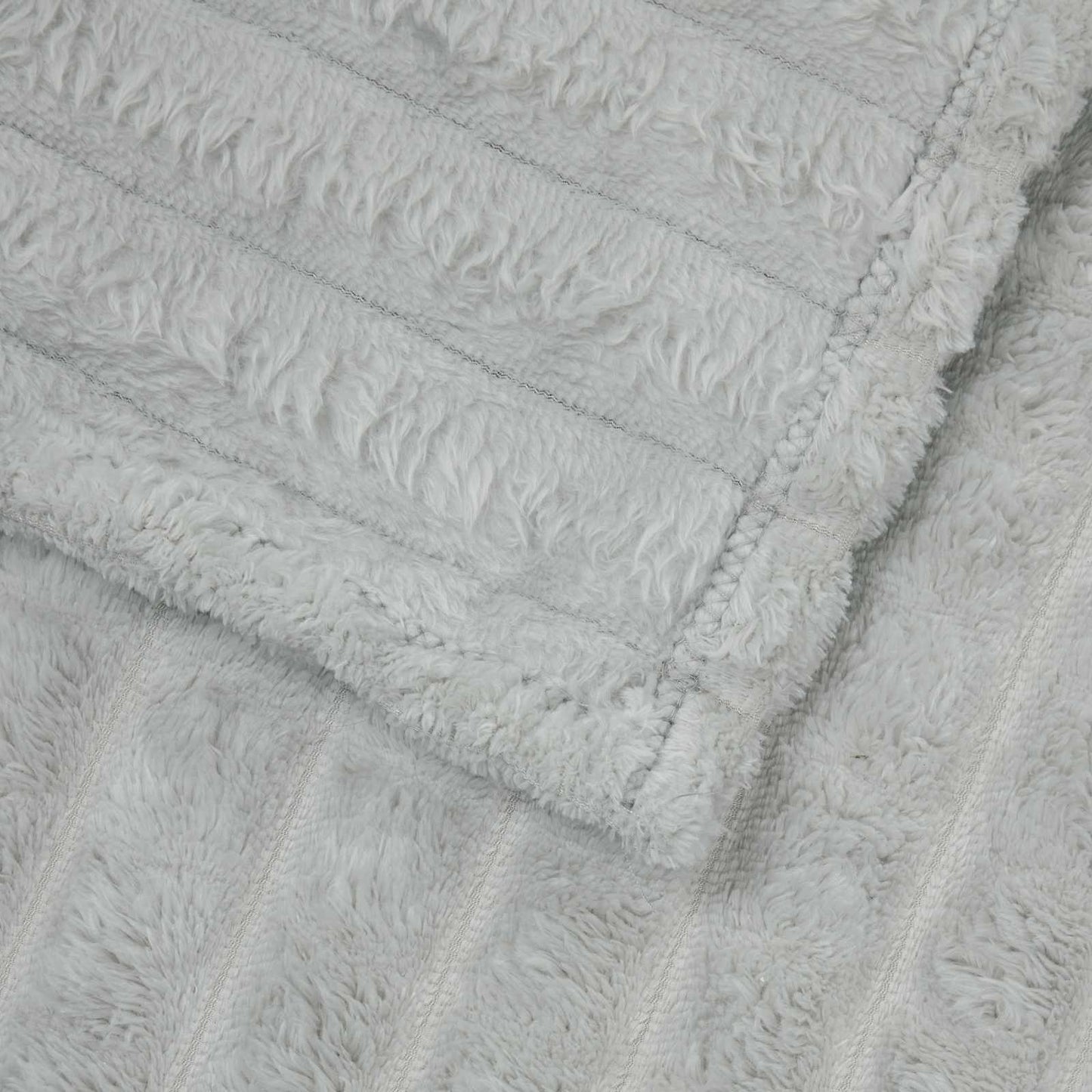 vidaXL Κουβέρτα Γκρι 240 x 220 cm Μαλλί