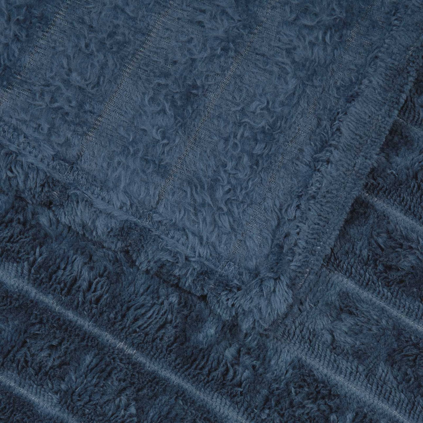 vidaXL Ριχτάρια 6 τμχ. Σκούρο μπλε 240 x 220 cm 9.37 Μαλλί