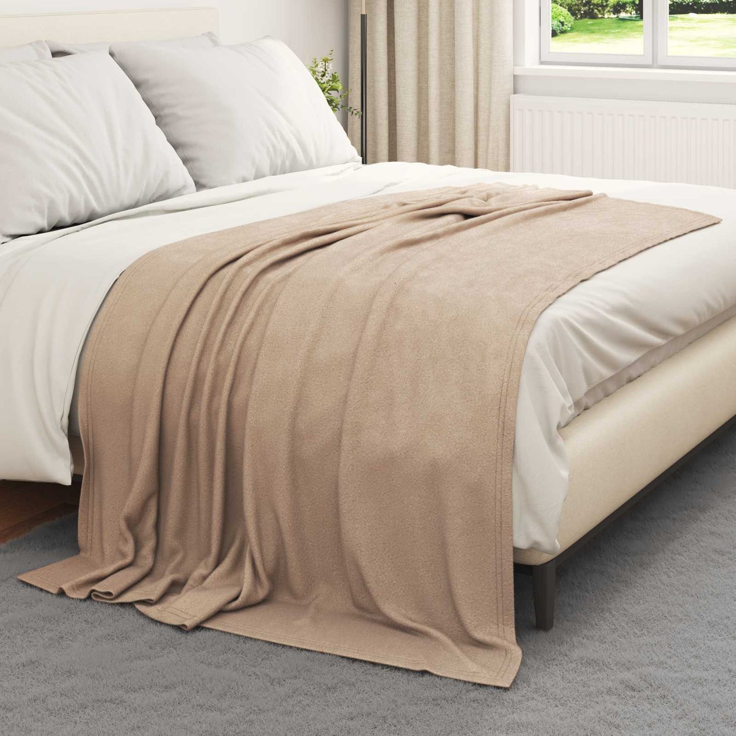 vidaXL Ριχτάρια 24 τμχ. Καμηλοπάρδαλη 200 x 150 cm 10.08 Μαλλί