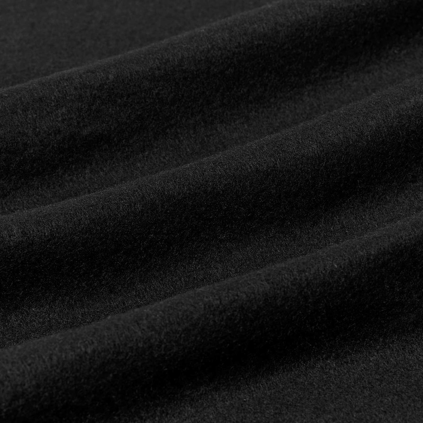 vidaXL Ριχτάρια 24 pcs Μαύρο 270 x 240 cm Μαλλί