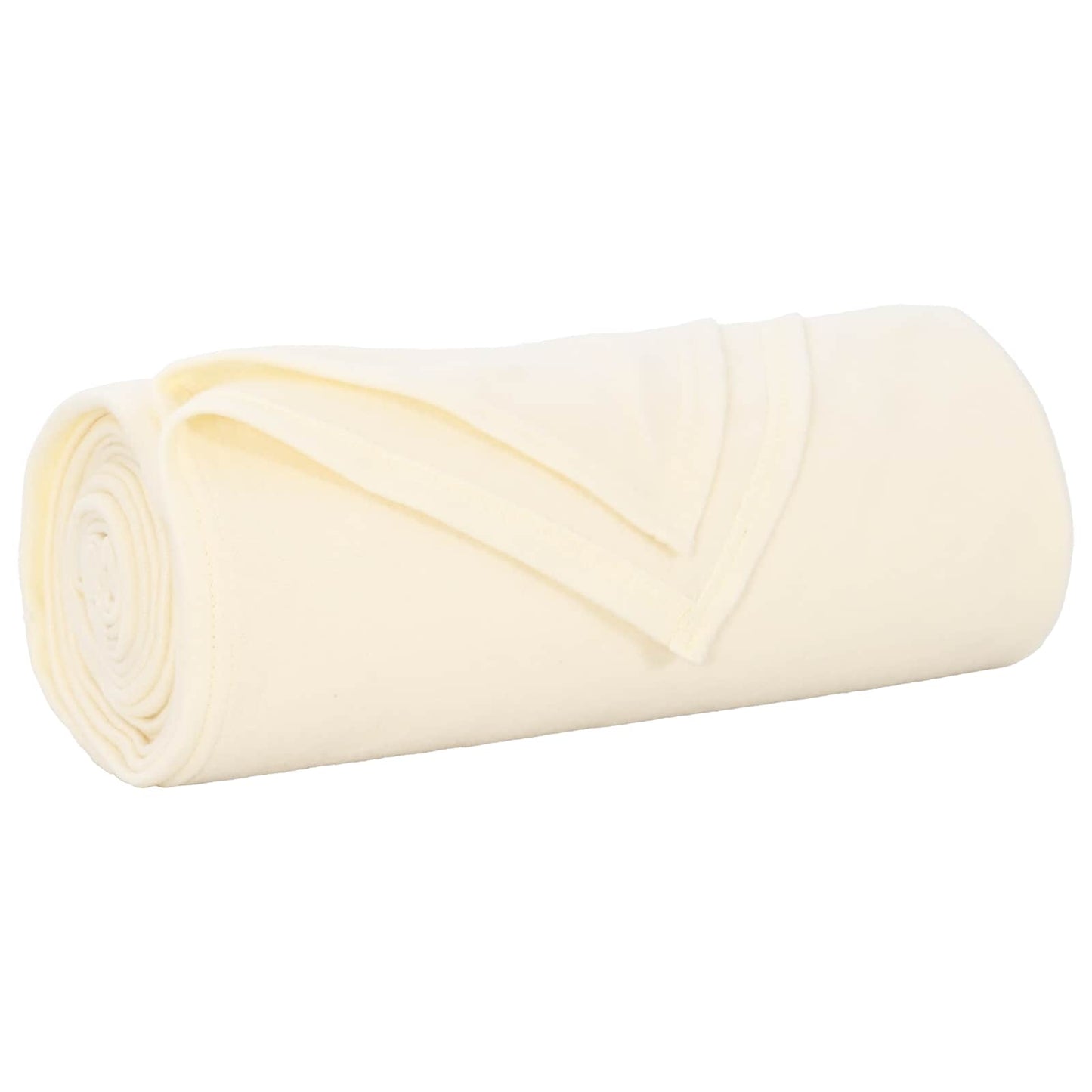 vidaXL Ριχτάρια 24 pcs Κρεμ 240 x 220 cm Μαλλί