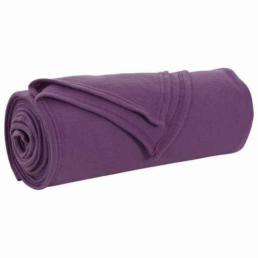 vidaXL Ριχτάρια 24 pcs Μοβ 200 x 150 cm Μαλλί