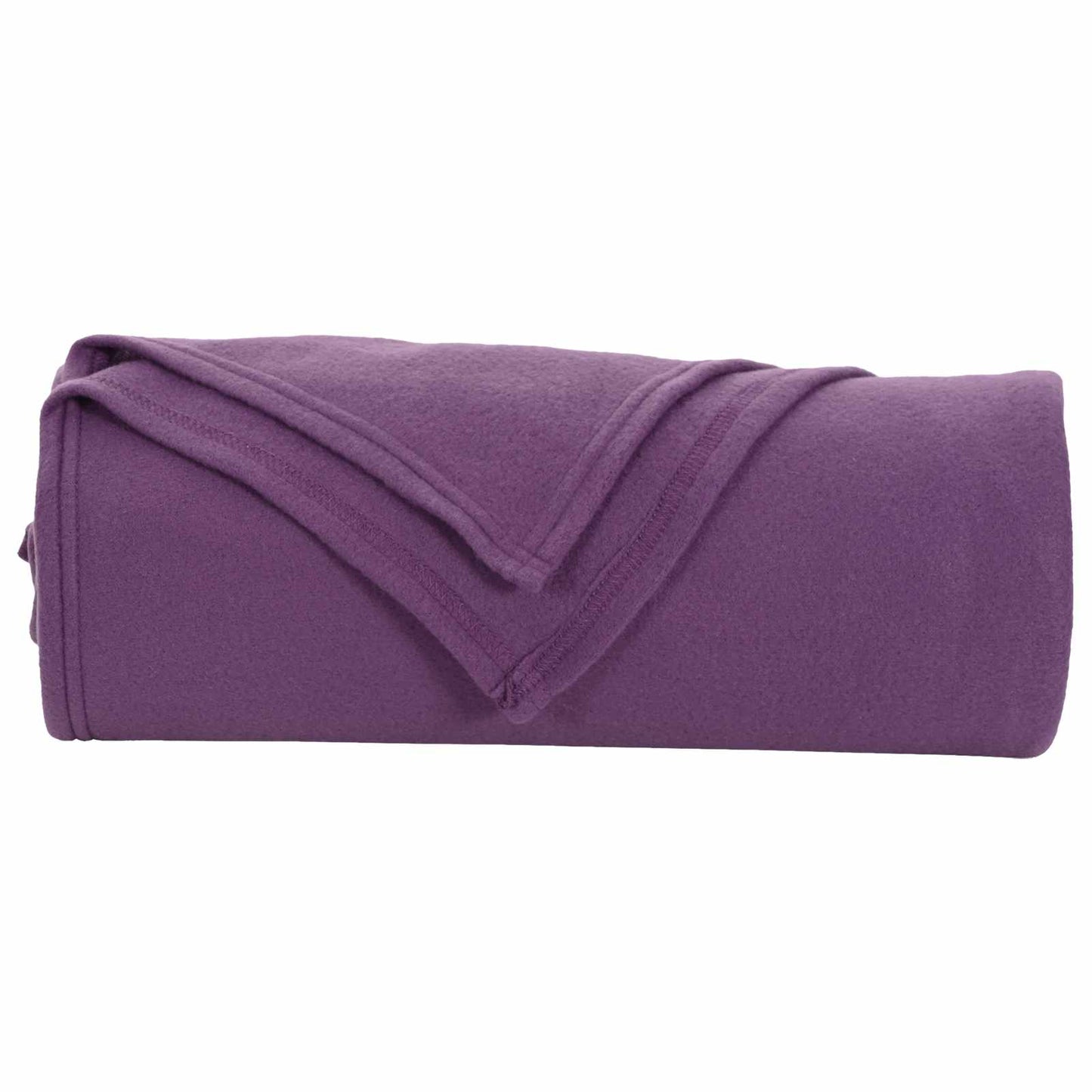 vidaXL Ριχτάρια 24 pcs Μοβ 240 x 220 cm Μαλλί