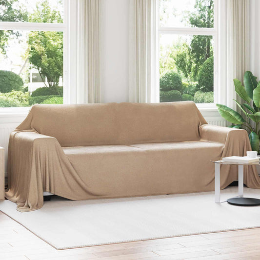 vidaXL Ριχτάρια 6 pcs Καμηλοπάρδαλη 350 x 270 εκ. Μαλλί