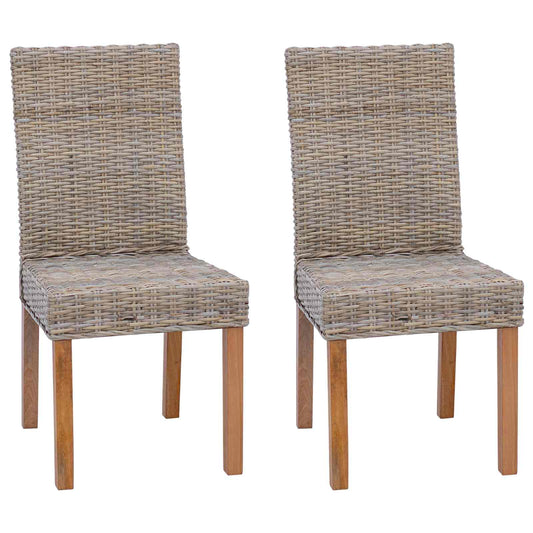 vidaXL Καρέκλα τραπεζαρίας 2 pcs