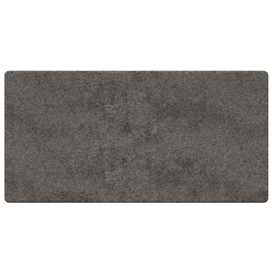 vidaXL Δερμάτινο Χαλί Γκρι 100 x 200 cm 100% Πολυπροπυλένιο Τούφτα