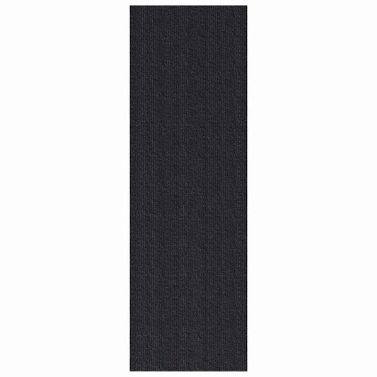 vidaXL Δερμάτινο Χαλί Ανθρακί 80 x 300 cm ύφασμα