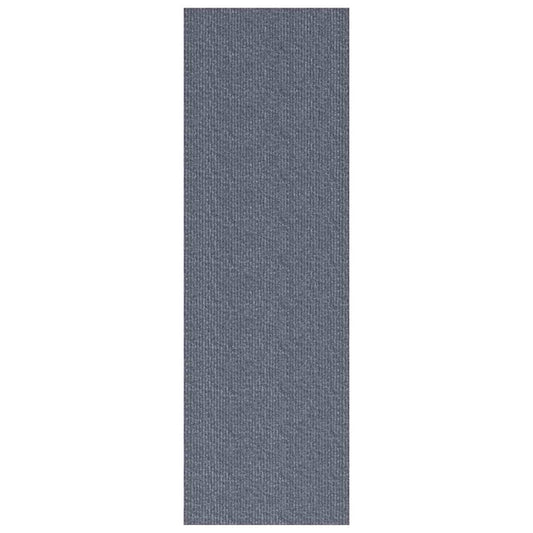 vidaXL Δερμάτινο Χαλί Ανοιχτό γκρι 80 x 200 cm ύφασμα