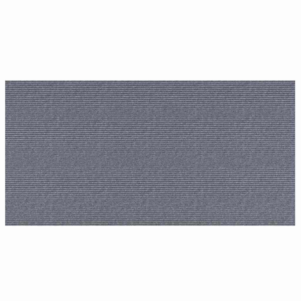 vidaXL Δερμάτινο Χαλί Ανοιχτό γκρι 100 x 200 cm ύφασμα