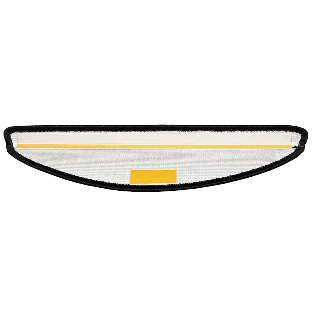 vidaXL Αυτοκόλλητα Ματ Σκαλοπατιών 15 pcs Ανθρακί 56 x 17 x 3 cm