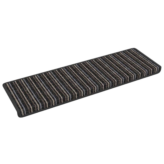 vidaXL Αυτοκόλλητα Ματ Σκαλοπατιών 15 τμχ. 65 x 21 x 4 cm Non-Slip