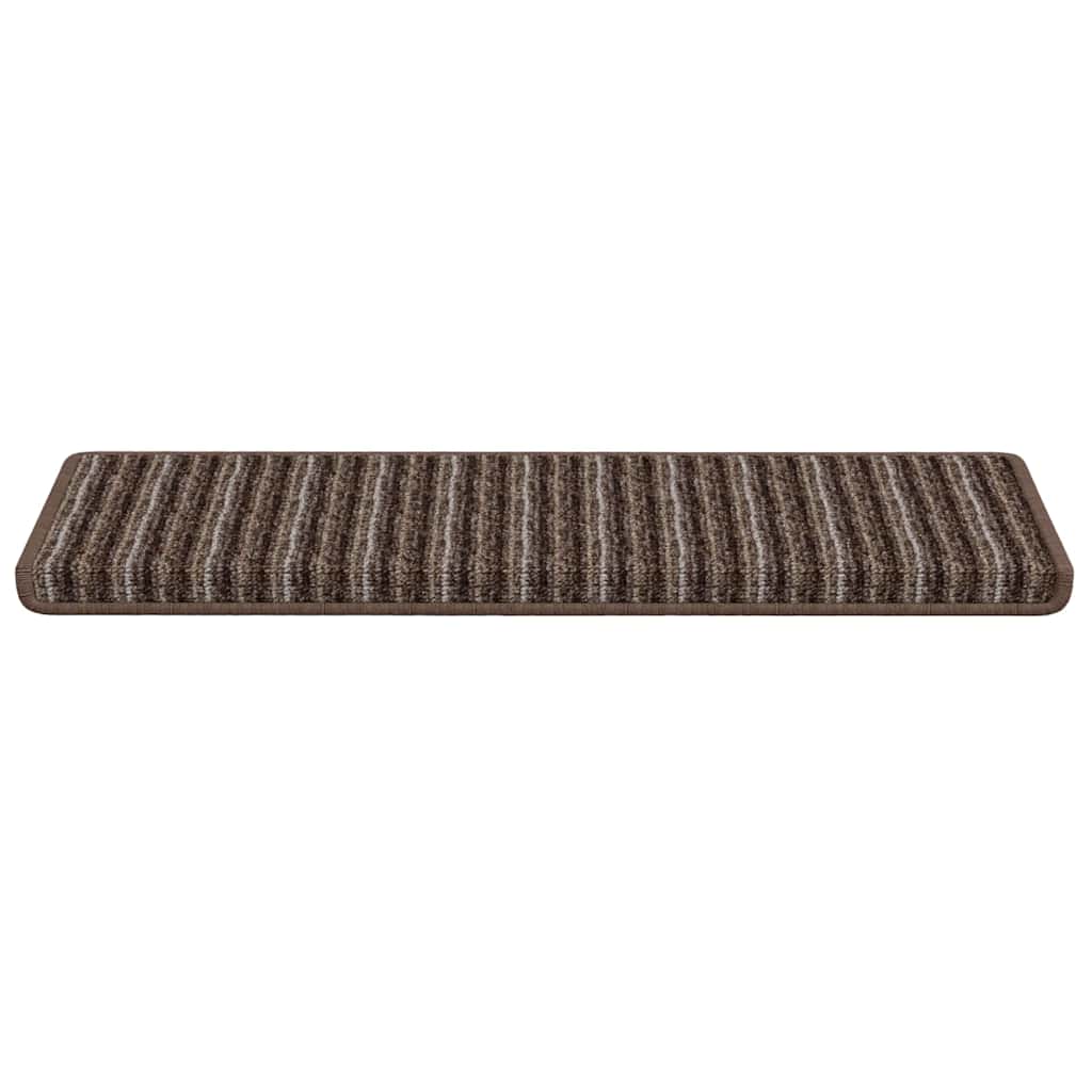 vidaXL Αυτοκόλλητα Ματ Σκαλοπατιών 15 τμχ. 65 x 21 x 4 cm Non-Slip