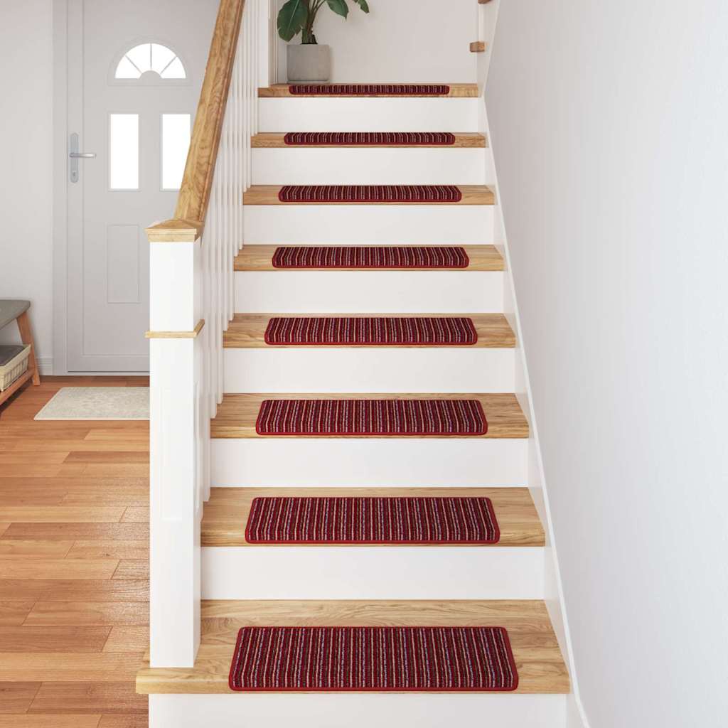 vidaXL Αυτοκόλλητα Ματ Σκαλοπατιών 15 τμχ. 65 x 21 x 4 cm Non-Slip