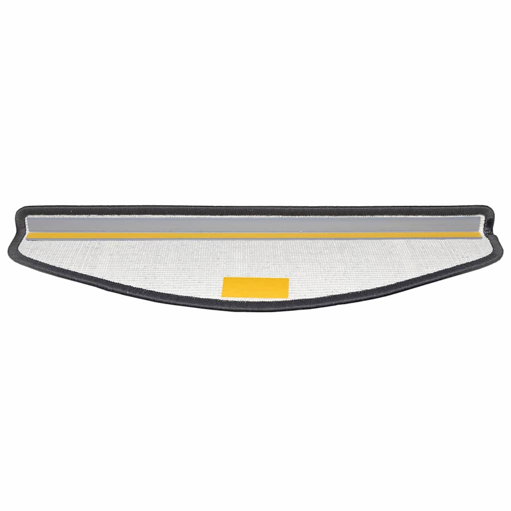 vidaXL Αυτοκόλλητα Ματ Σκαλοπατιών 15 pcs Ανθρακί 65 x 21 x 4 cm