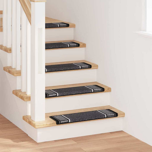vidaXL Αυτοκόλλητα Ματ Σκαλοπατιών 15 τμχ. 65 x 21 x 4 cm Non-Slip