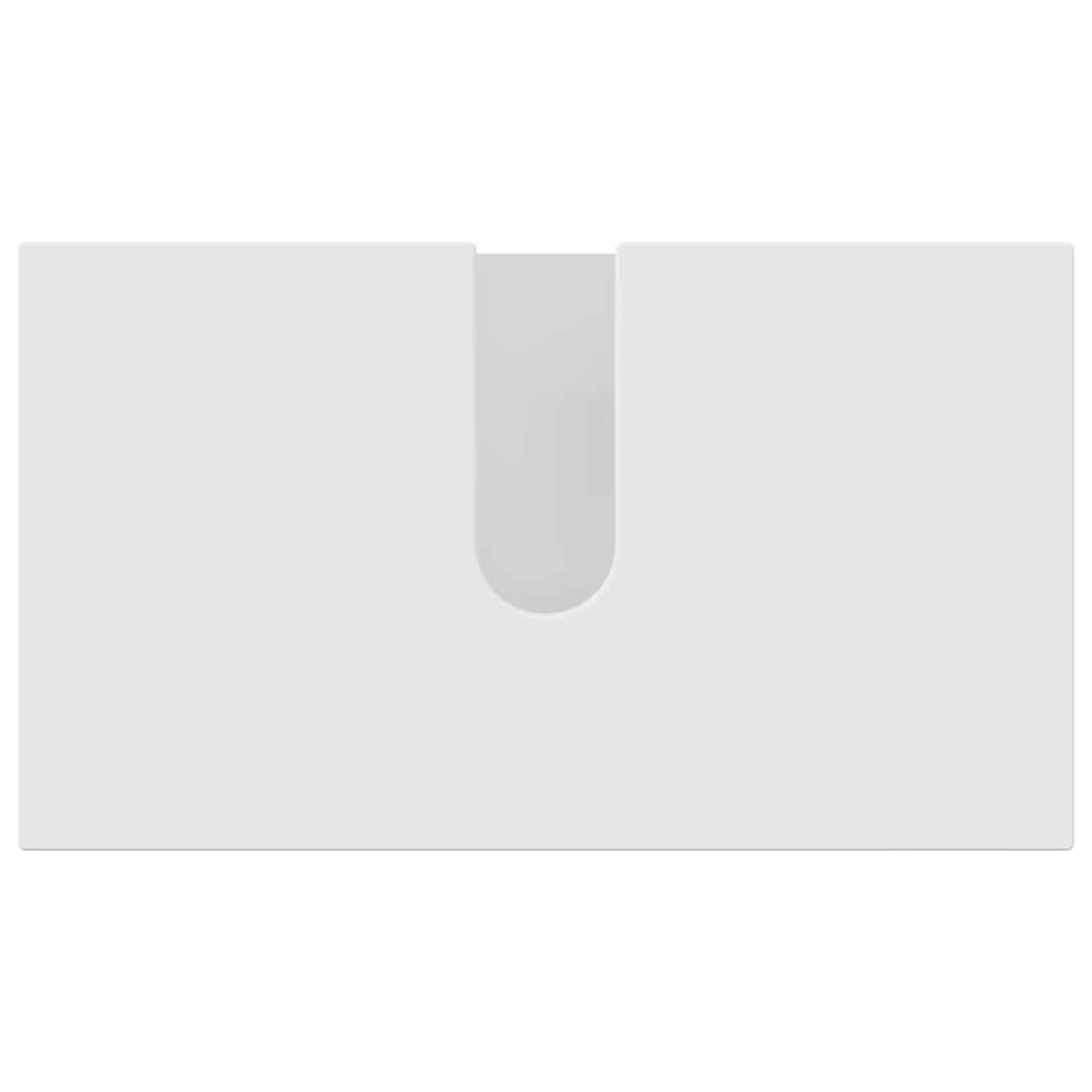 vidaXL Σετ Επίπλων Μπάνιου Επιτοίχιο 2 pcs Λευκό 61 x 35 x 64 εκ.