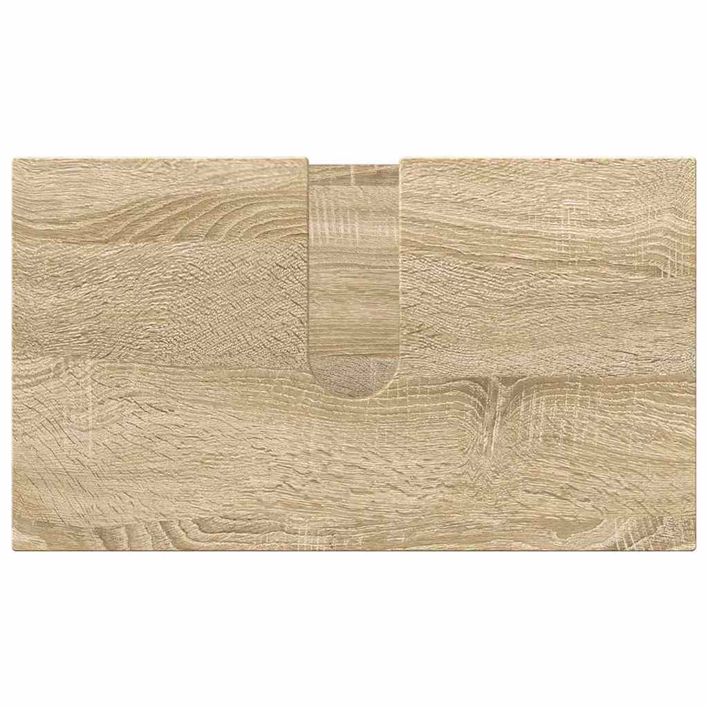 vidaXL Σετ Επίπλων Μπάνιου 3 τμχ. Δρύς Sonoma 61 x 35 x 64 εκ.