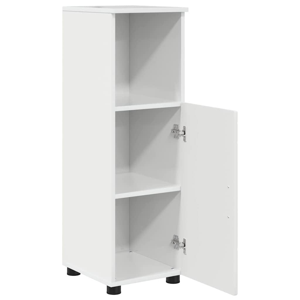 vidaXL Σετ Επίπλων Μπάνιου Επιτοίχιο 3 pcs Υψηλής γυαλάδας λευκό