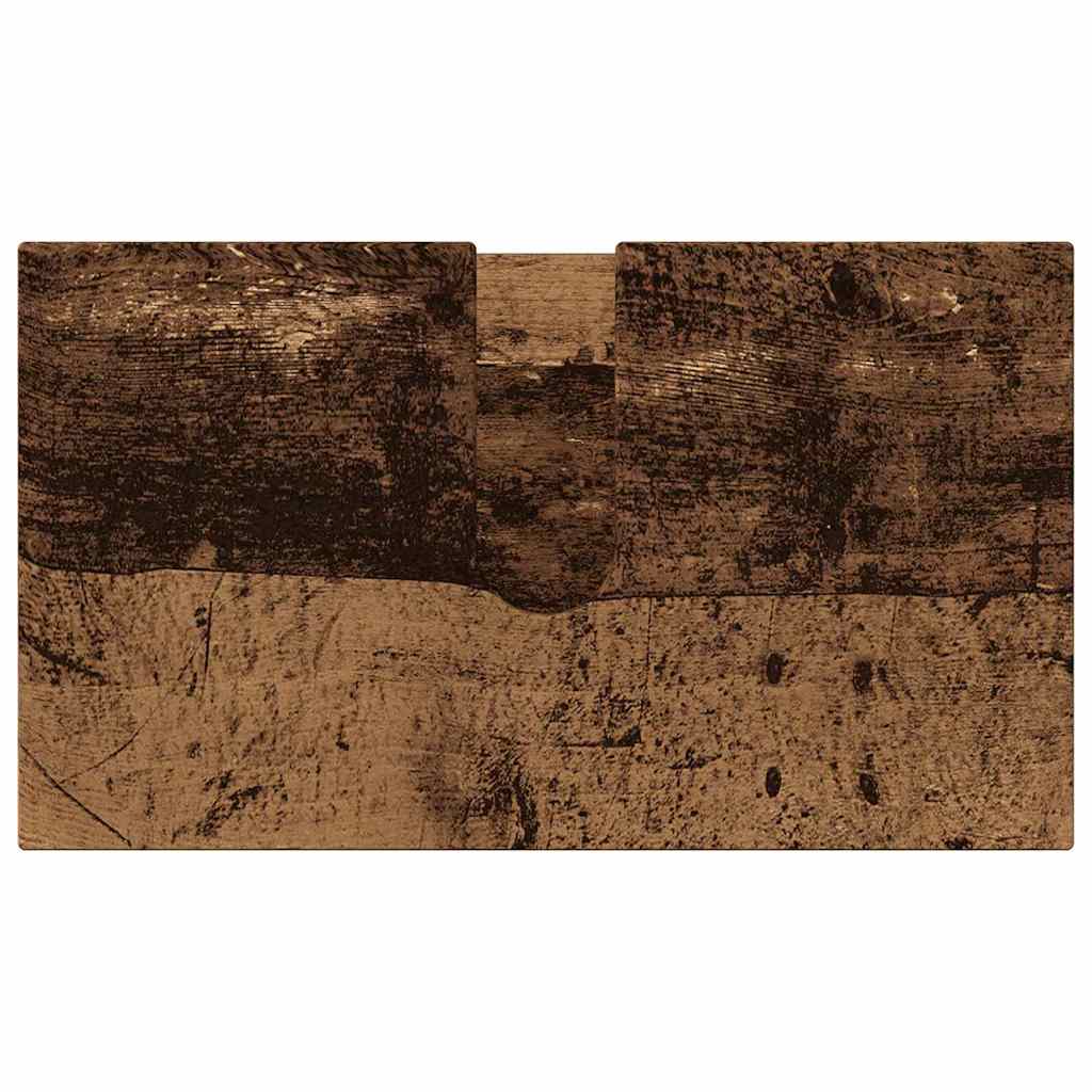 vidaXL Σετ Επίπλων Μπάνιου Επιτοίχιο με αποθήκευση 3 pcs Παλιό Ξύλο