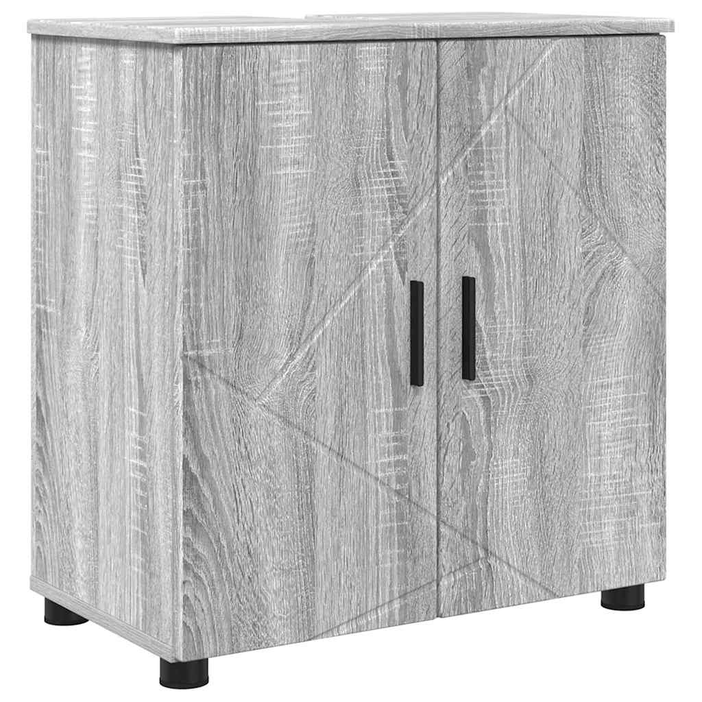 vidaXL Σετ Επίπλων Μπάνιου 5 τμχ. Γκρι Sonoma 61 x 35 x 64 εκ.