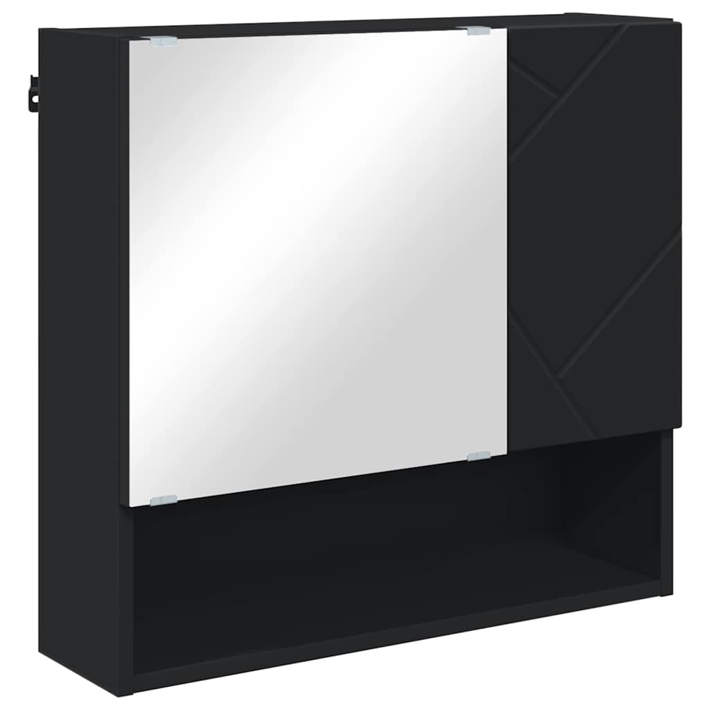vidaXL Σετ Επίπλων Μπάνιου 5 τμχ. Μαύρο 61 x 35 x 64 εκ.