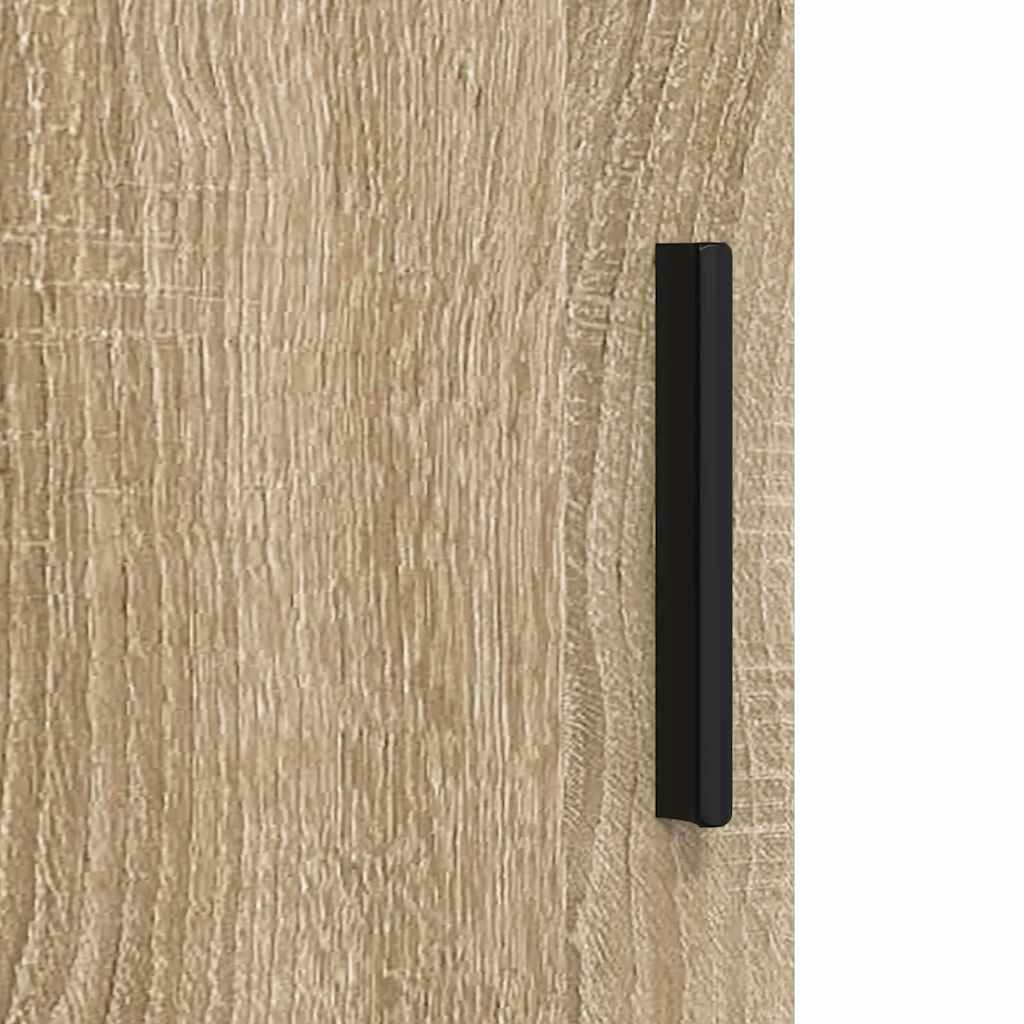 vidaXL Σετ Επίπλων Μπάνιου με ράφι 3 pcs Sonoma Δρυς 76,5 x 35 x 64 εκ