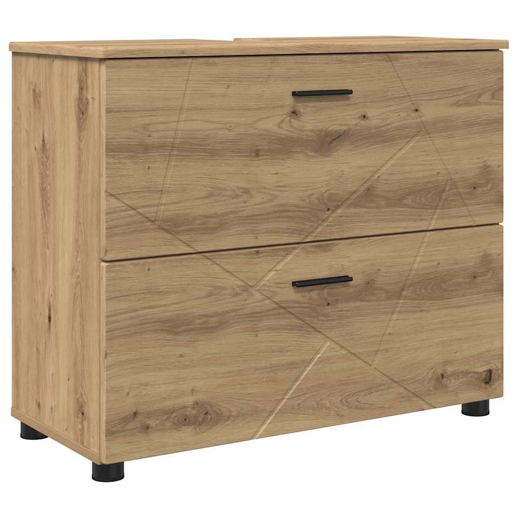 vidaXL Σετ Επίπλων Μπάνιου 5 τμχ. Artisan Oak 35 x 30 x 192 εκ