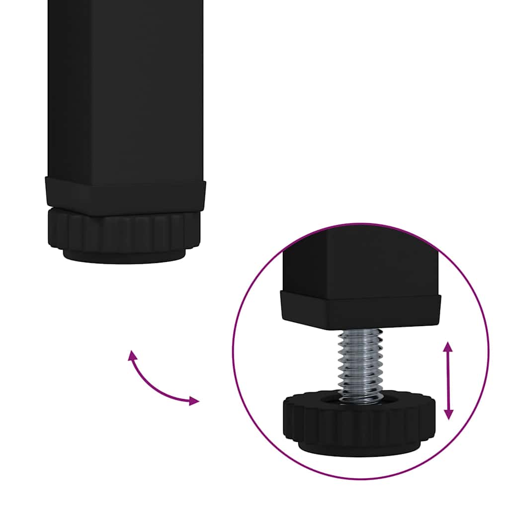 vidaXL Σετ Επίπλων Μπάνιου με συρτάρι 2 pcs Λευκό 39.5 x 36 x 88 εκ