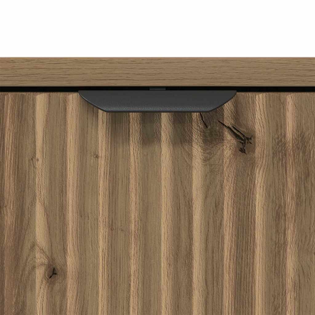 vidaXL Σετ Επίπλων Μπάνιου Καρό 2 pcs artisan δρυς 39.5 x 36 x 88 εκ