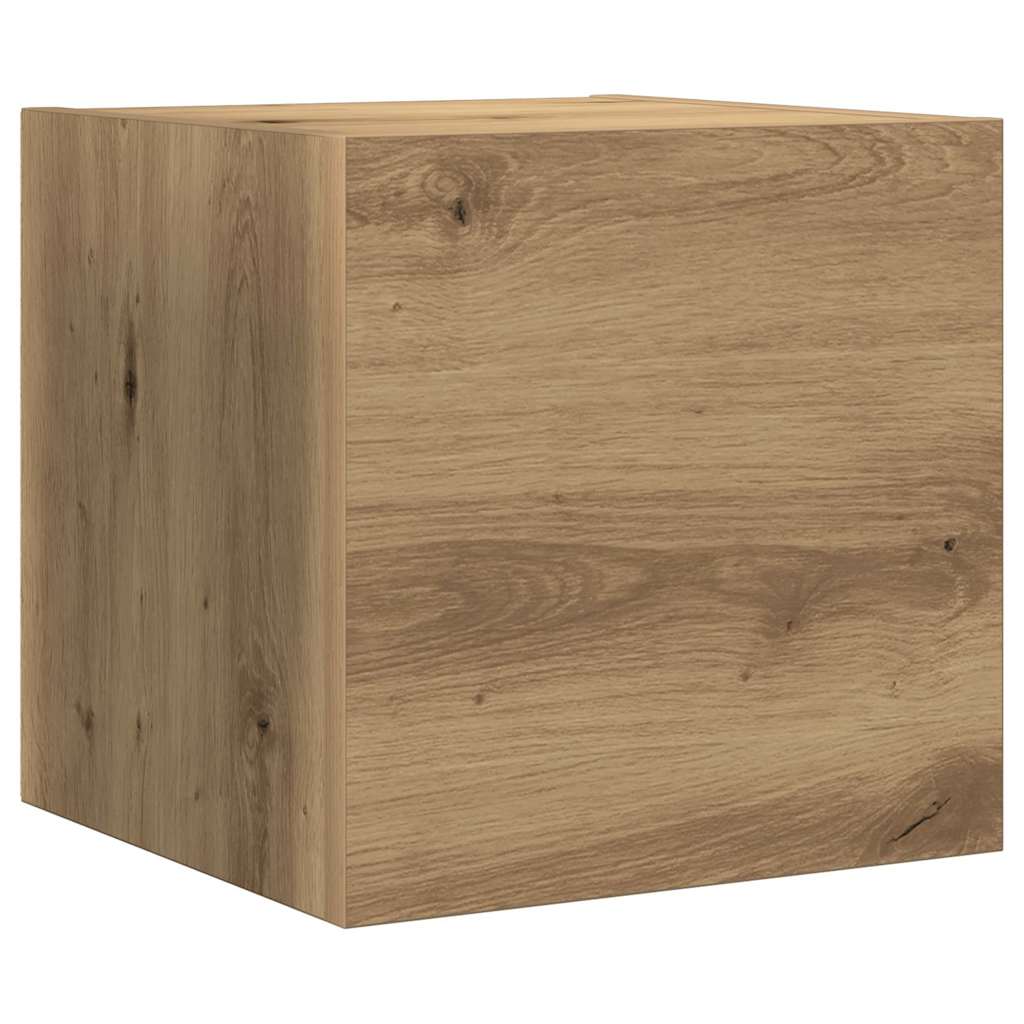 vidaXL Σετ επίπλου τηλεόρασης 7 pcs Artisan Oak Επεξεργασμένο ξύλο