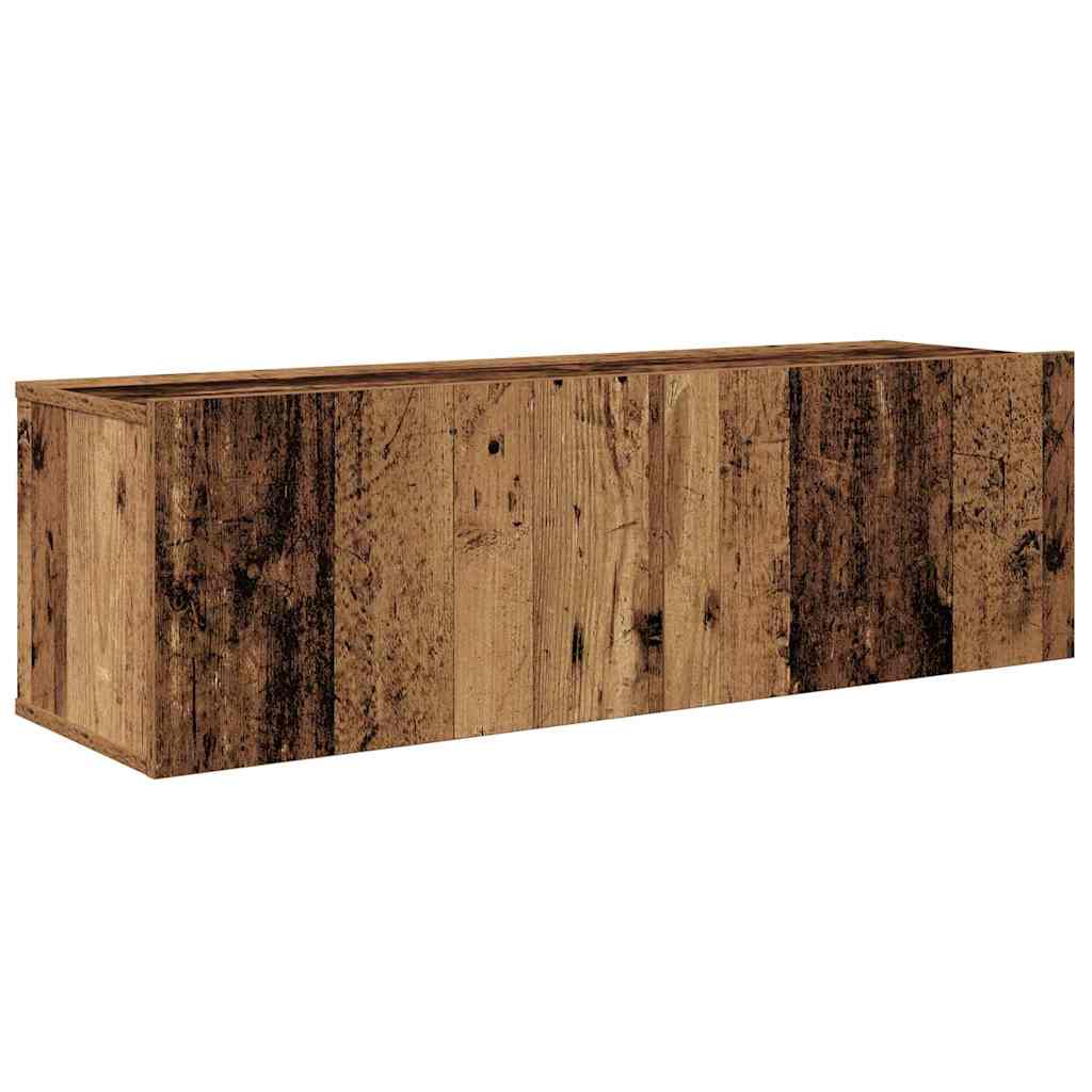 vidaXL ΣΕΤ ΒΑΘΜΟΛΟΓΗΣΗΣ ΤΗΛΕΟΡΑΣΗΣ 4 pcs Παλαιό ξύλο 200 x 30 x 30 cm