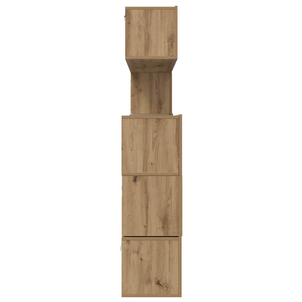vidaXL Σετ επίπλου τηλεόρασης 8 pcs Artisan Oak Επεξεργασμένο ξύλο