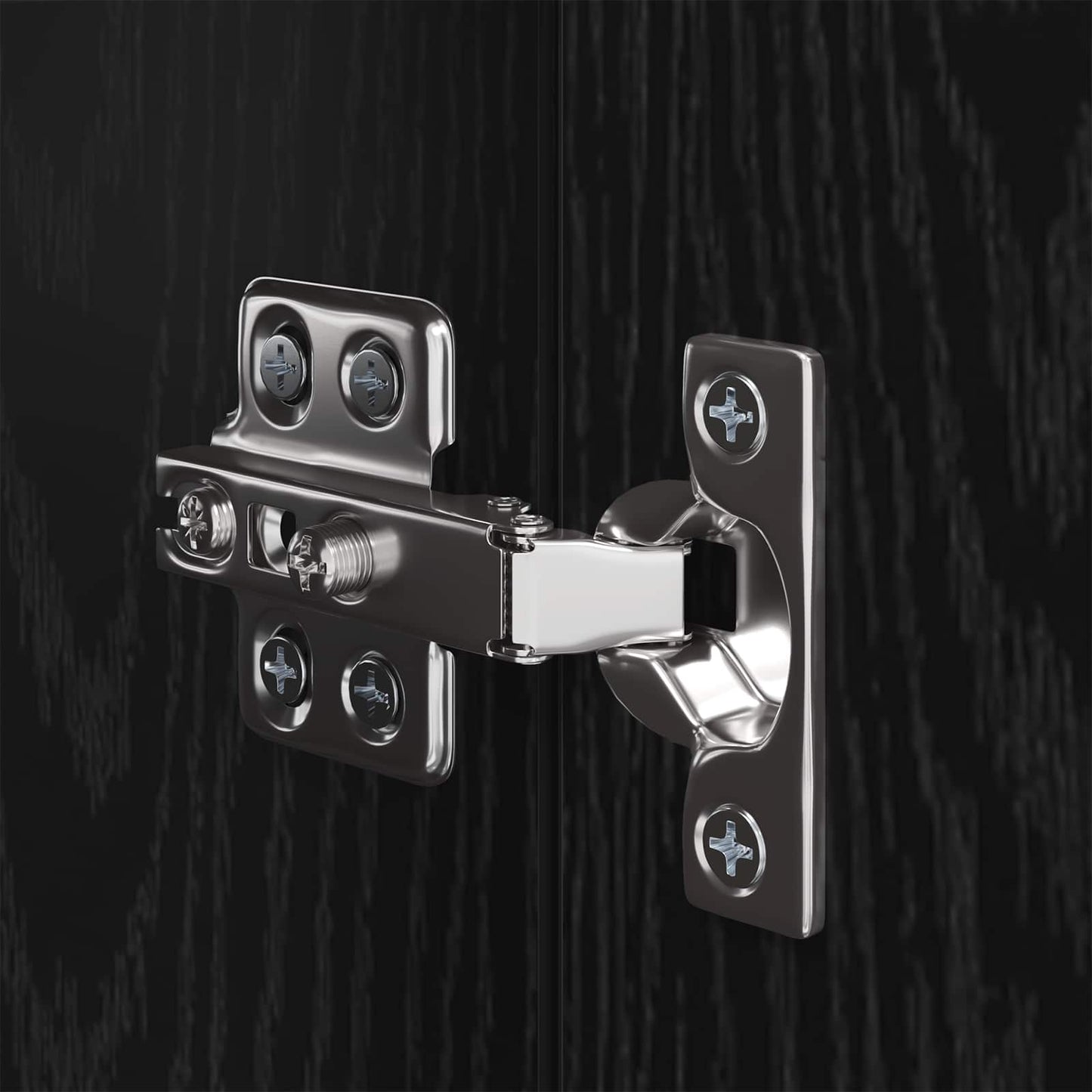 vidaXL Σετ επίπλου τηλεόρασης 10 pcs Μαύρη Οξυά 30,5 x 30 x 90 cm