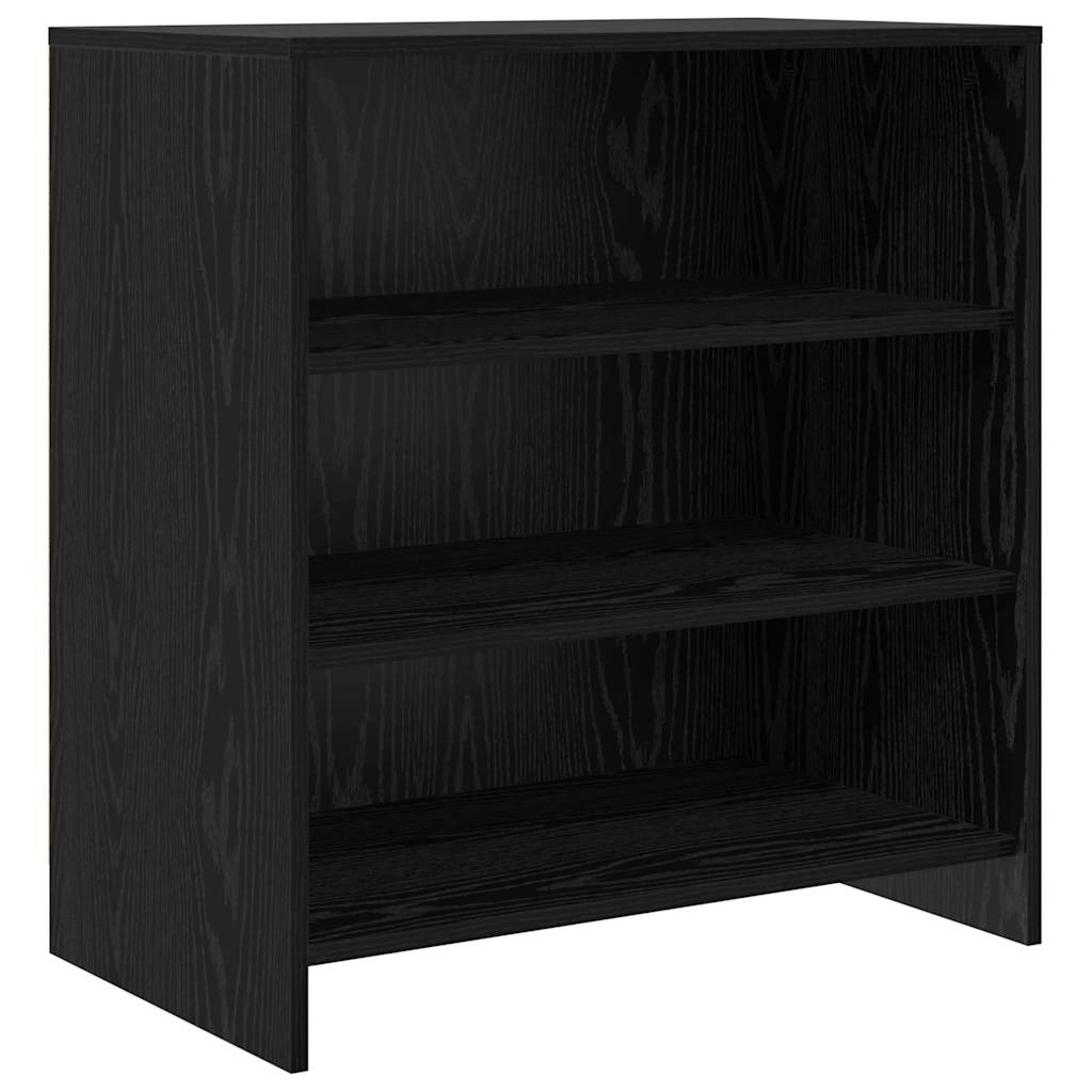 vidaXL Παραδοσιακά Πλευρικά Έπιπλα 2 pcs Μαύρη δρυς 70 x 41 x 75 εκ.