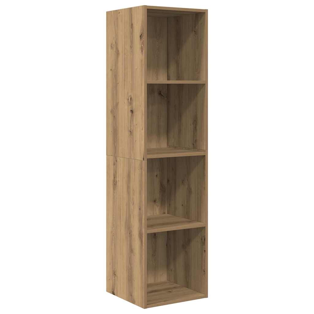vidaXL Σετ Τηλεοπτικού Κάδου 3 pcs artisan δρυς 37 x 37 x 142.5 εκ