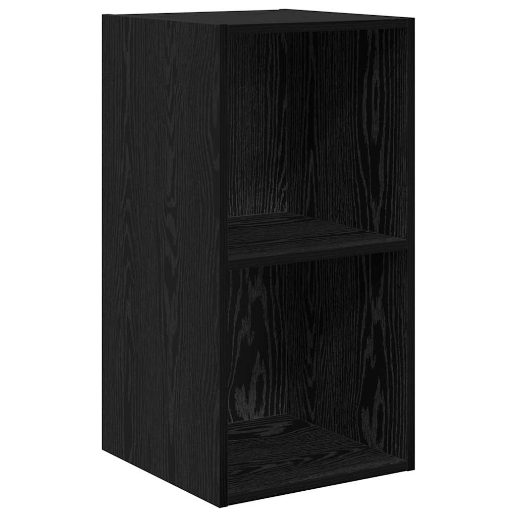 vidaXL Σετ επίπλου τηλεόρασης 3 pcs Μαύρη Οξυά Επεξεργασμένο ξύλο