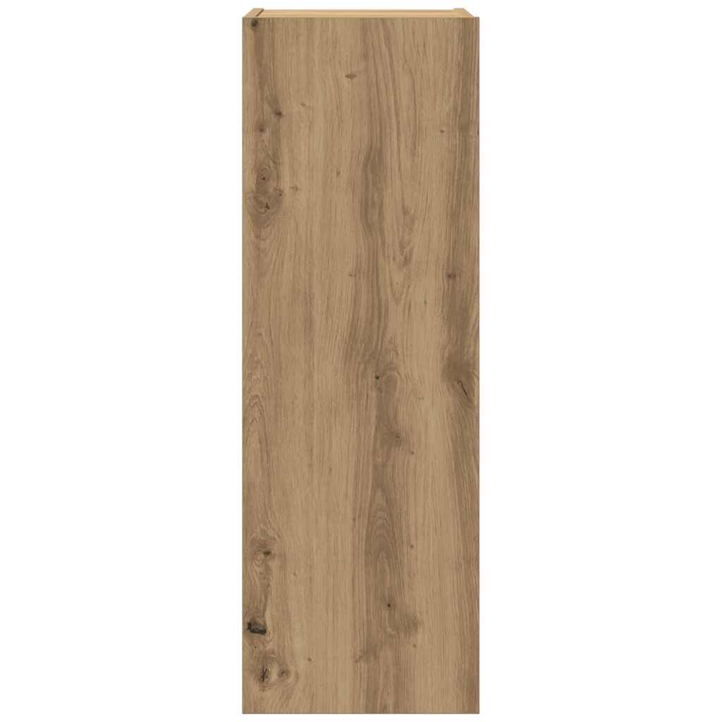 vidaXL Μονάδες TV Επιτοίχιο 4 pcs Artisan Oak Επεξεργασμένο ξύλο