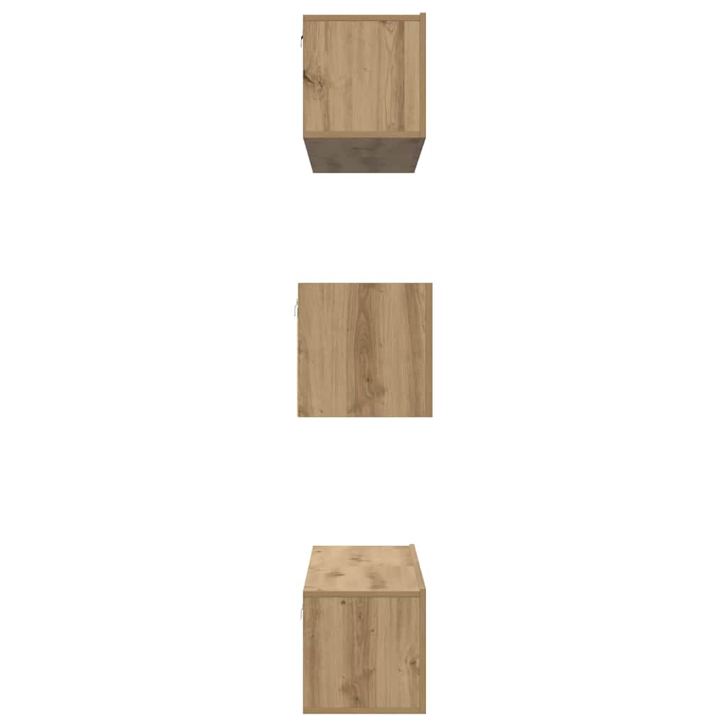 vidaXL Σετ επίπλου τηλεόρασης 6 τμχ. Artisan Oak Επεξεργασμένο Ξύλο