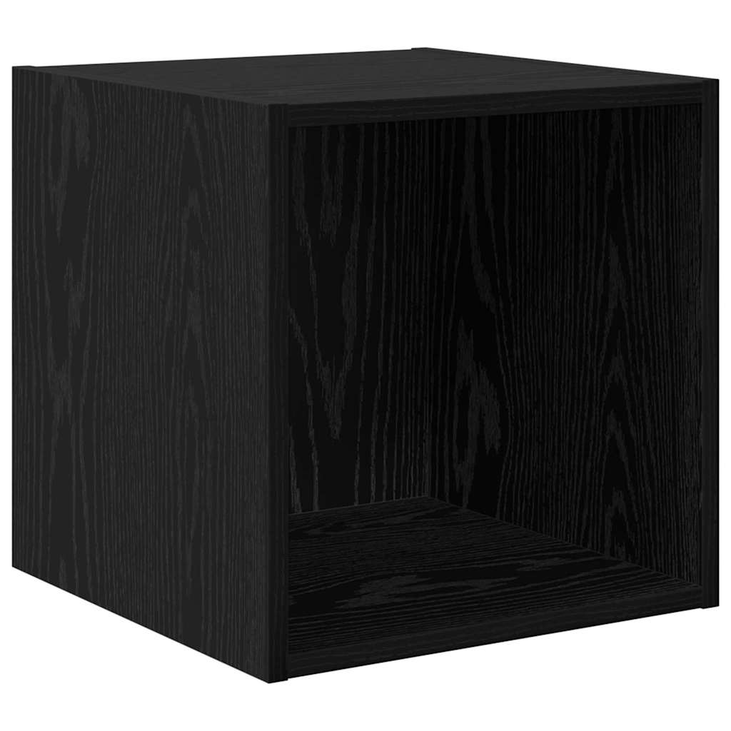 vidaXL Σετ επίπλου τηλεόρασης 3 pcs Μαύρη Οξυά Επεξεργασμένο ξύλο