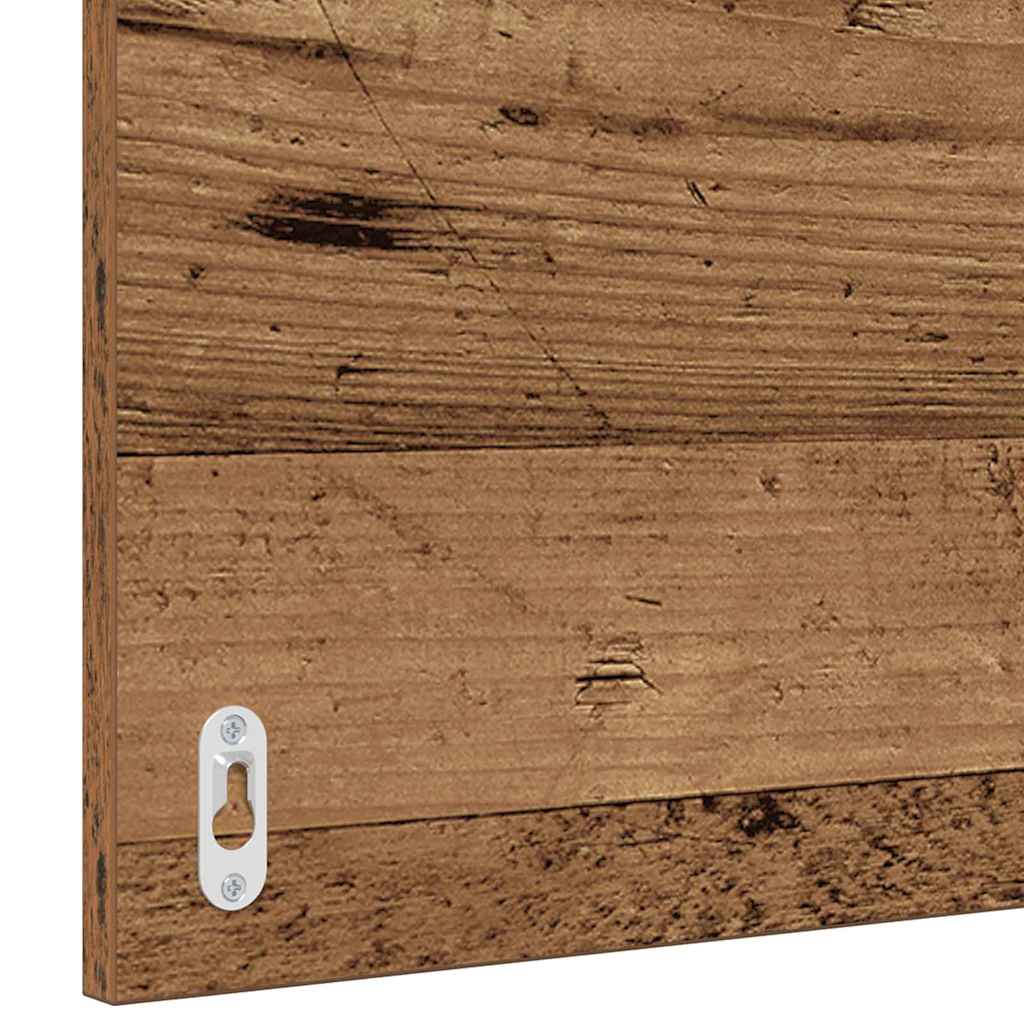 vidaXL Σετ Επίπλων Μπάνιου 3 pcs Παλιό ξύλο 60 x 38.5 x 45 cm